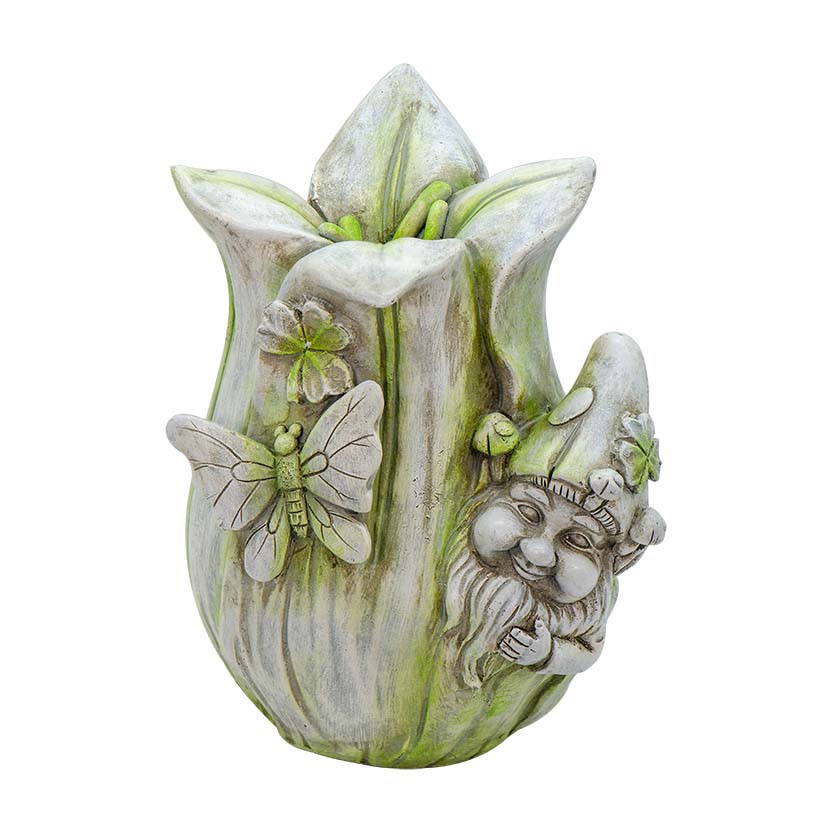 BOE570 Peek A Boo Leprechaun decorative irish garden statues